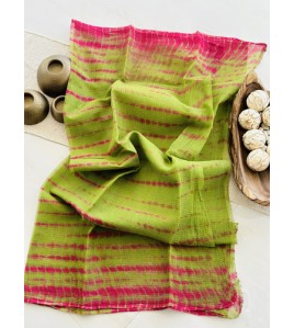Shibori Green Full Kota Doriya Suits