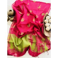 Shibori Green Full Kota Doriya...