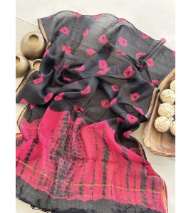 Shibori Pink Full Kota Doriya Suits