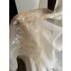 Ivory Florance Silk Organza - Exquisite Saree