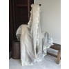 Ivory Florance Silk Organza - Exquisite Saree
