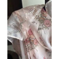 Peach Crush Chiffon Mirror Wor...