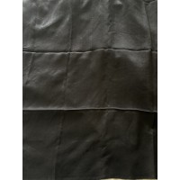 Black Floral Jamdani Linen Sar...