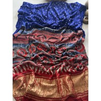 Pure Bandhini Blue - Modal Sil...