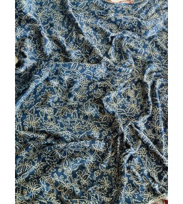 Pure Bandhini Wine Red - Modal Silk Saree