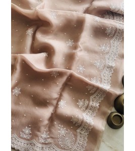 Pearlet Organza - Exquisite Saree