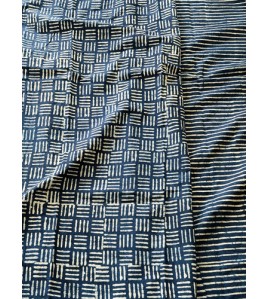 Indigo Blue - Mul Cotton Saree