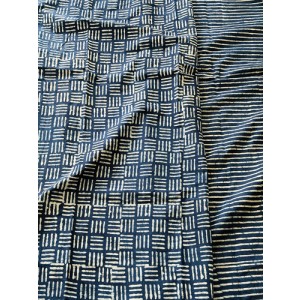 Indigo Blue - Mul Cotton Saree...
