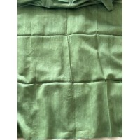 Moss Green Jamdani Linen Saree...
