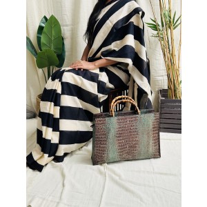 Striped Black and creme - Mul ...