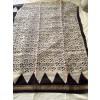 Black Fairy Triangle - Silk Cotton Saree