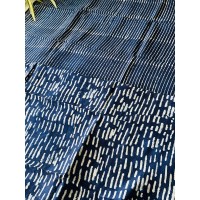 Blue Stripe-Silk Cotton Saree... Blue Stripe-Silk Cotton Saree...